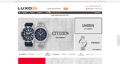 Desktop Screenshot of luxo24.de